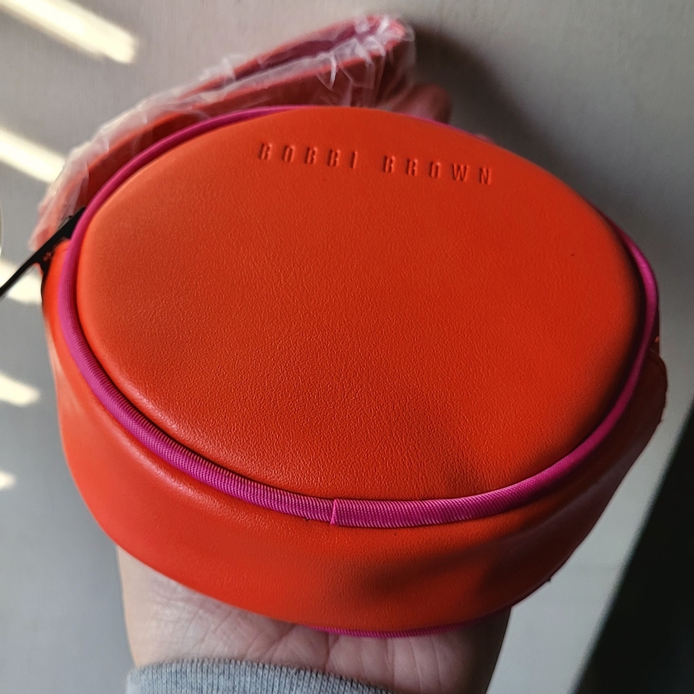 Bobbi Brown Orange Cosmetic Bag